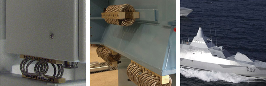 鋼絲繩減震器應用場合