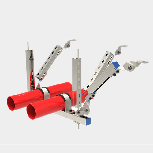 多管雙向抗震支架