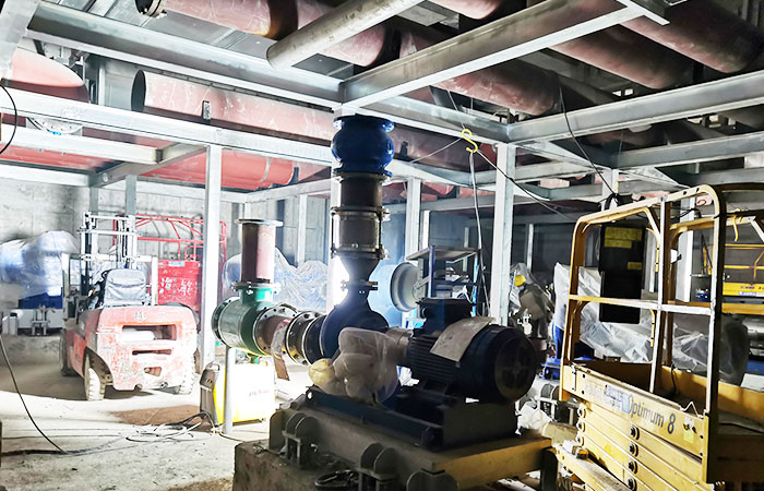 杭州蕭山機(jī)場(chǎng)三期T4航站樓主機(jī)房安裝金諾水泵減震器案例！